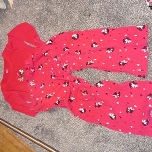 HUE pj set. Long sleeve. Doggies. Large